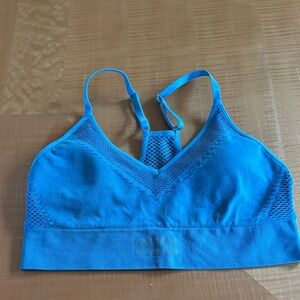 PINK Victoria's Secret Vibrant Blue Sports Bra